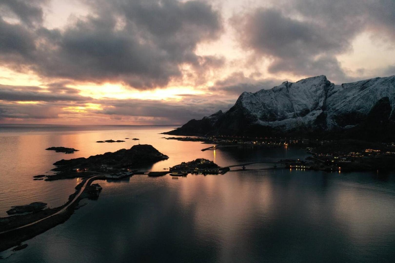 Lofoten Panoramic Luxury Home With Sauna Moskenes Luaran gambar