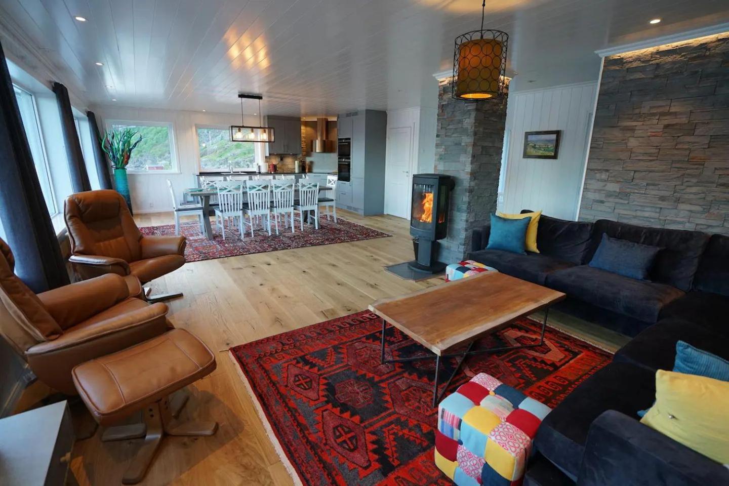 Lofoten Panoramic Luxury Home With Sauna Moskenes Luaran gambar